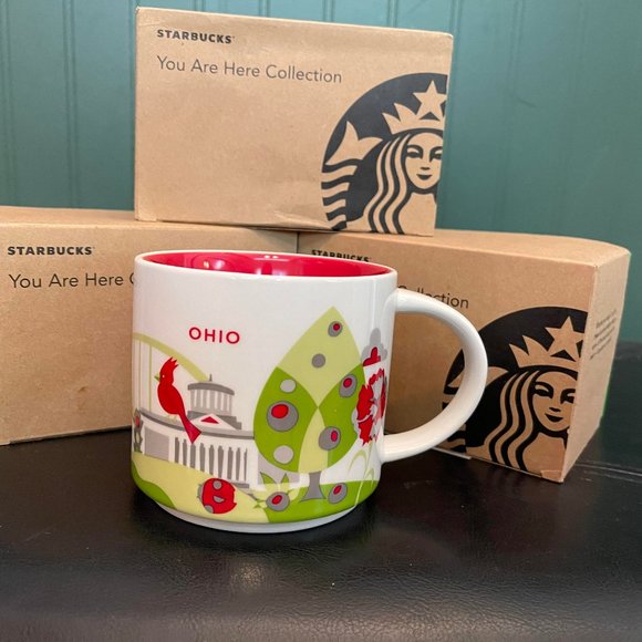 STARBUCKS "You are here collection" OHIO